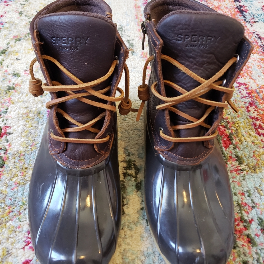 Sperry top-sider duck boots